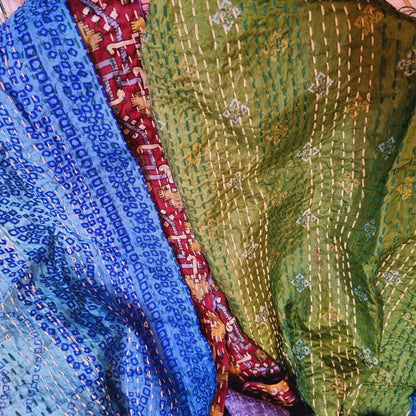 Sundar Kantha Dupatta - | Verified Sustainable by Brown Living™