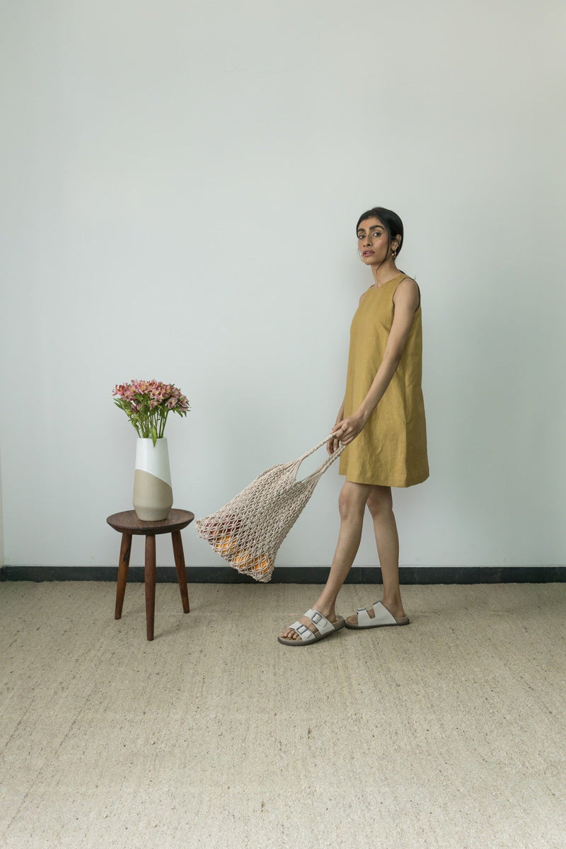 Sunhemp Cotton Dress Mini | Verified Sustainable Womens Dress on Brown Living™