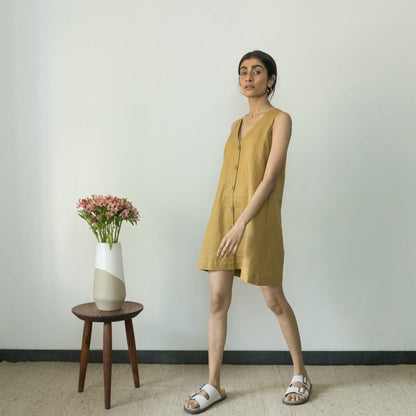 Sunhemp Cotton Dress Mini | Verified Sustainable by Brown Living™