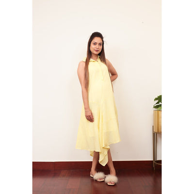 Sunny Sun Coral Dress Maternity Cotton Dress – Womens Maternity Wear on Brown Living™. SKU: MCBL142. Img 1.