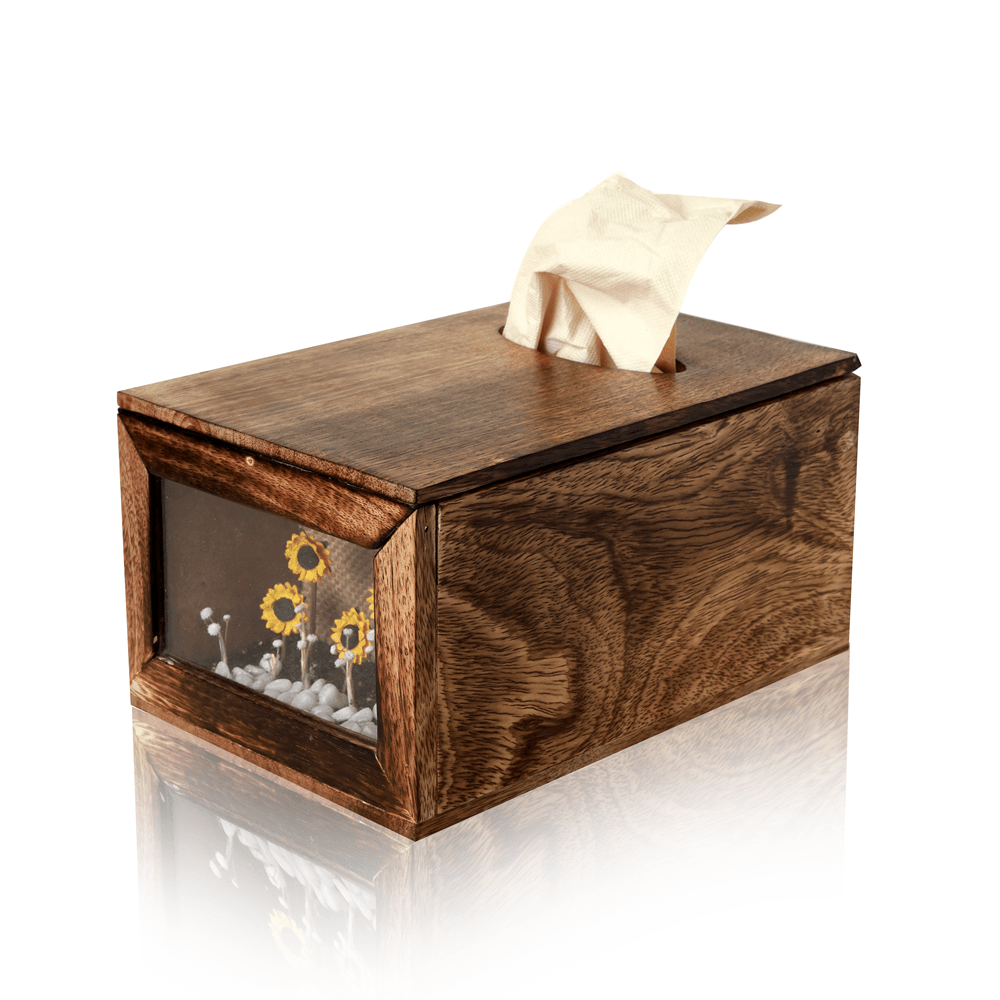 Sunshine Candy Tissue Holder | Bright & Stylish Tissue Box – Home Decor on Brown Living™. SKU: TB-SC. Img 2.