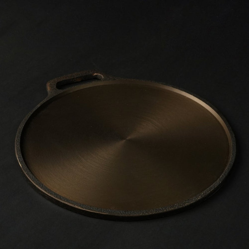 Super Smooth Handmade Cast Iron Dosa Tawa | Verified Sustainable by Brown Living™