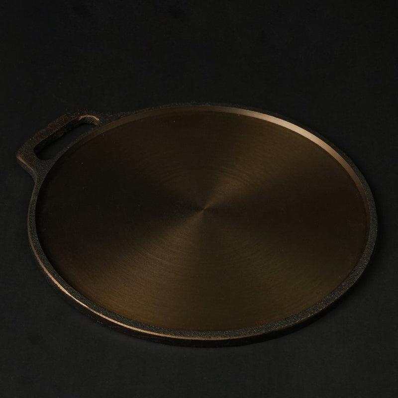 Super Smooth Handmade Cast Iron Dosa Tawa | Verified Sustainable by Brown Living™