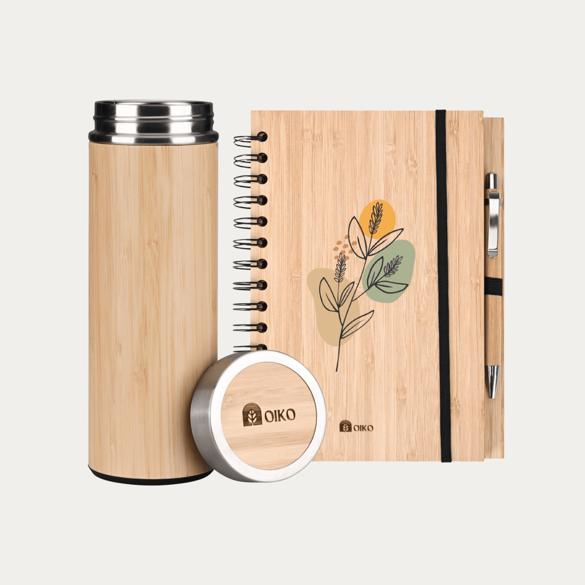 Sustaina Pair Gift Box a Thoughtful Duo Pack – Gift Box by OIKO available on Brown Living™. . SKU: OIK - SPG - O1. Img 2.
