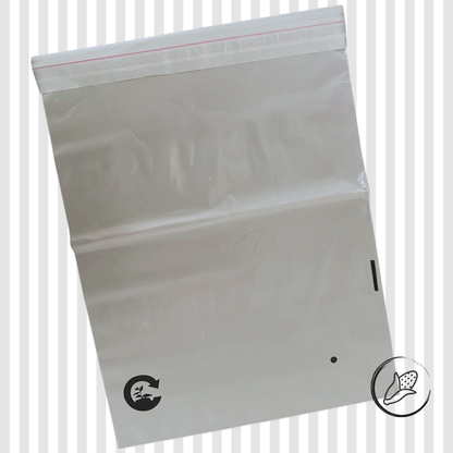 100% Compostable Ecofriendly Clear Garment Bag Pack Of 25 – Packing Materials by Mindful Official available on Brown Living™. . SKU: MO - 2. Img 4.