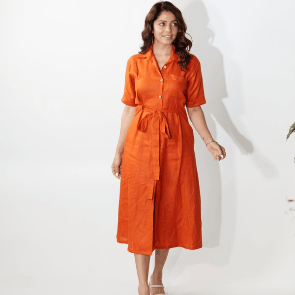 100% Hemp Ember Maxi Dress | Verified Sustainable by Brown Living™