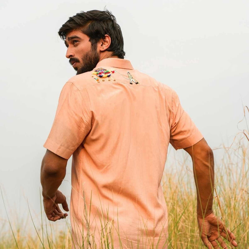 100% Sustainable Fabric - Desert Survivor Casual Shirt | Verified Sustainable by Brown Living™