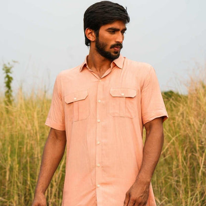 100% Sustainable Fabric - Desert Survivor Casual Shirt | Verified Sustainable by Brown Living™