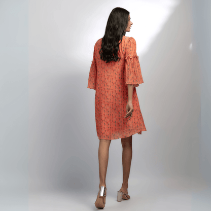 Aara A - line Dress – Timeless & Comfortable Everyday Wear | Verified Sustainable by Brown Living™