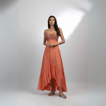 Aara Ruffle Dress – Womens Dress by Ewoke available on Brown Living™. XS . SKU: GD115XS. Img 13.
