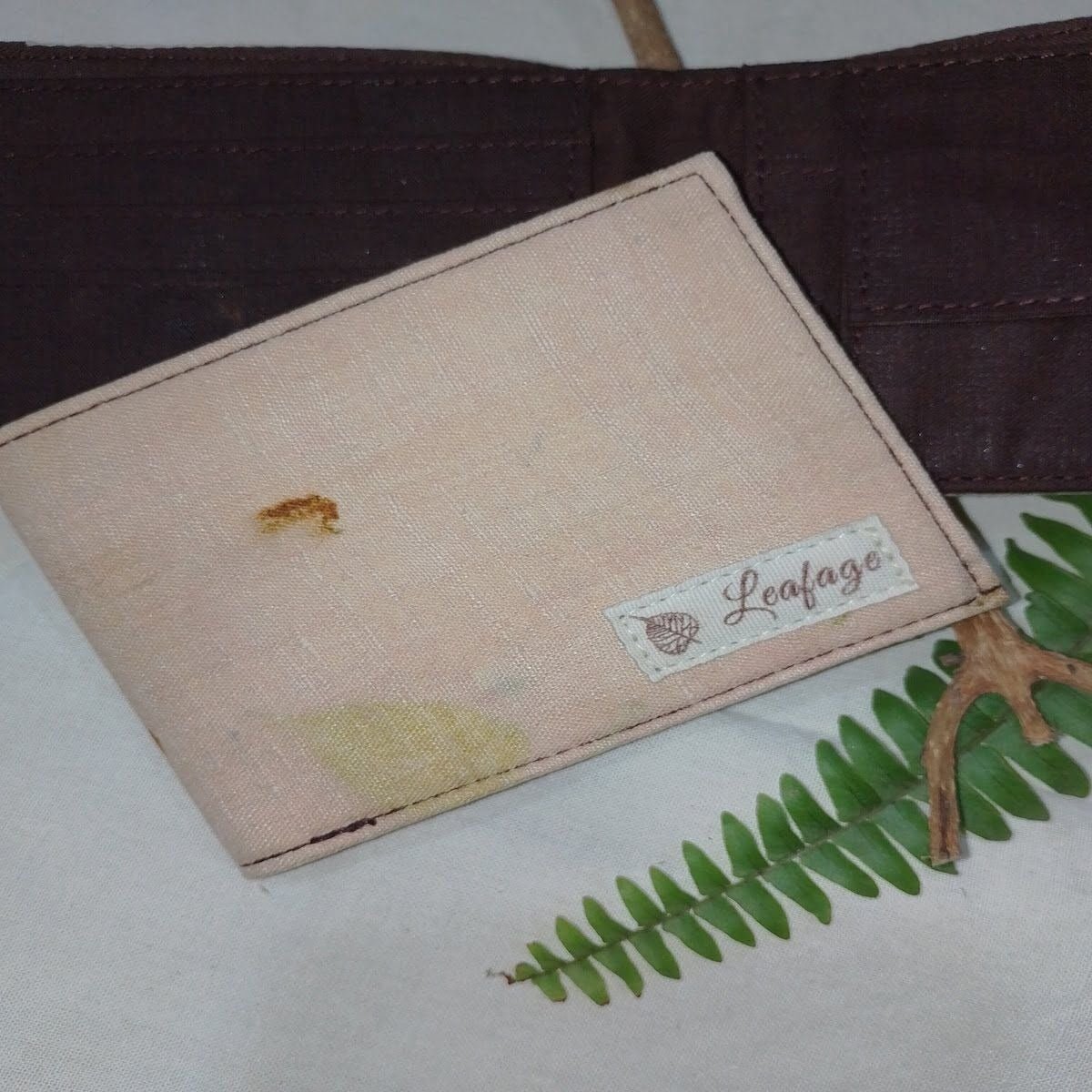 Ahimsa Silk Soft Pink Wallet | Sustainable & Stylish | Verified Sustainable by Brown Living™