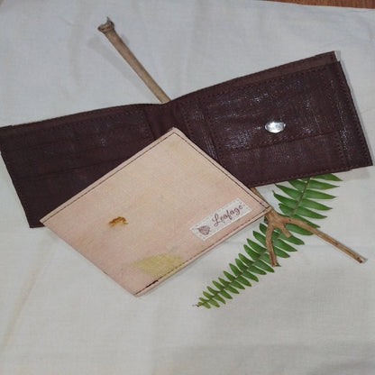 Ahimsa Silk Soft Pink Wallet | Sustainable & Stylish | Verified Sustainable by Brown Living™