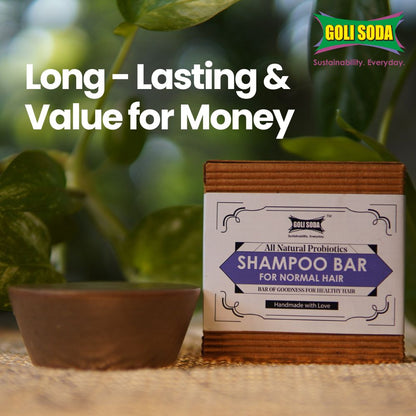 All Natural Probiotic Shampoo Bar for Oily Hair - Nourish & Control Oily Scalp - 90g – Hair Shampoo Bar by Goli Soda available on Brown Living™. Pack Of 1 . SKU: 144 - 04679 - GSNS001. Img 5.