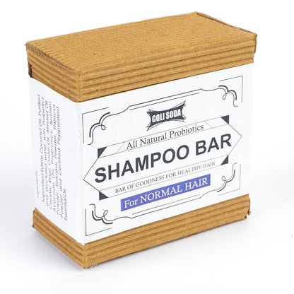 All Natural Probiotic Shampoo Bar for Oily Hair - Nourish & Control Oily Scalp - 90g – Hair Shampoo Bar by Goli Soda available on Brown Living™. Pack Of 1 . SKU: 144 - 04679 - GSNS001. Img 1.