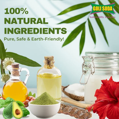 All Natural Probiotics Shampoo Bar for Dry Hair : Sustainable, Natural and Effective - 90g | Verified Sustainable by Brown Living™