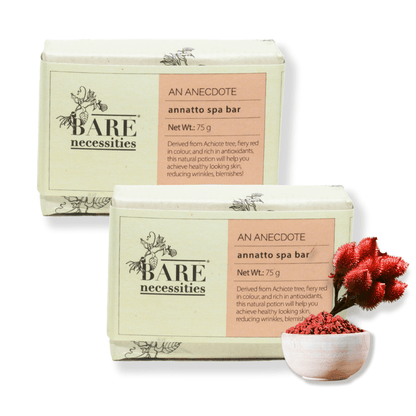 Annatto Organic Handmade Scrub Soap for Dry Skin | All Skin Types | Pack of 2 | Verified Sustainable by Brown Living™