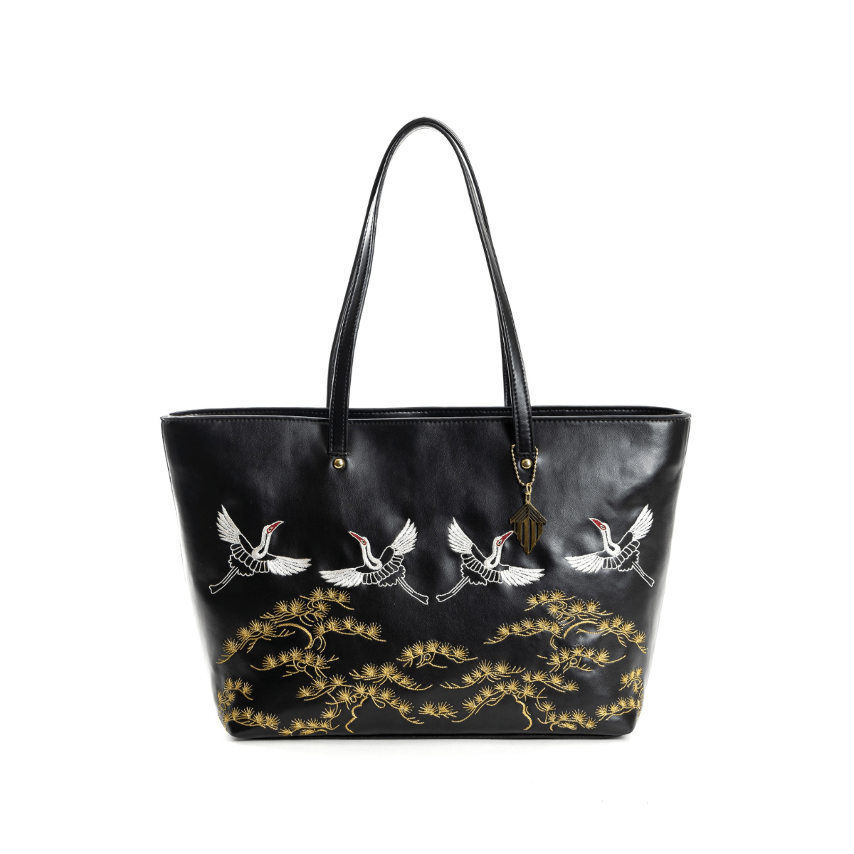 Antheia (Black) | Women's bag made with Cactus Leather | Verified Sustainable by Brown Living™