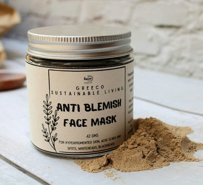 Anti - Blemish and Depigmentation Face Mask |42 gm (Pack of 1) | Verified Sustainable by Brown Living™