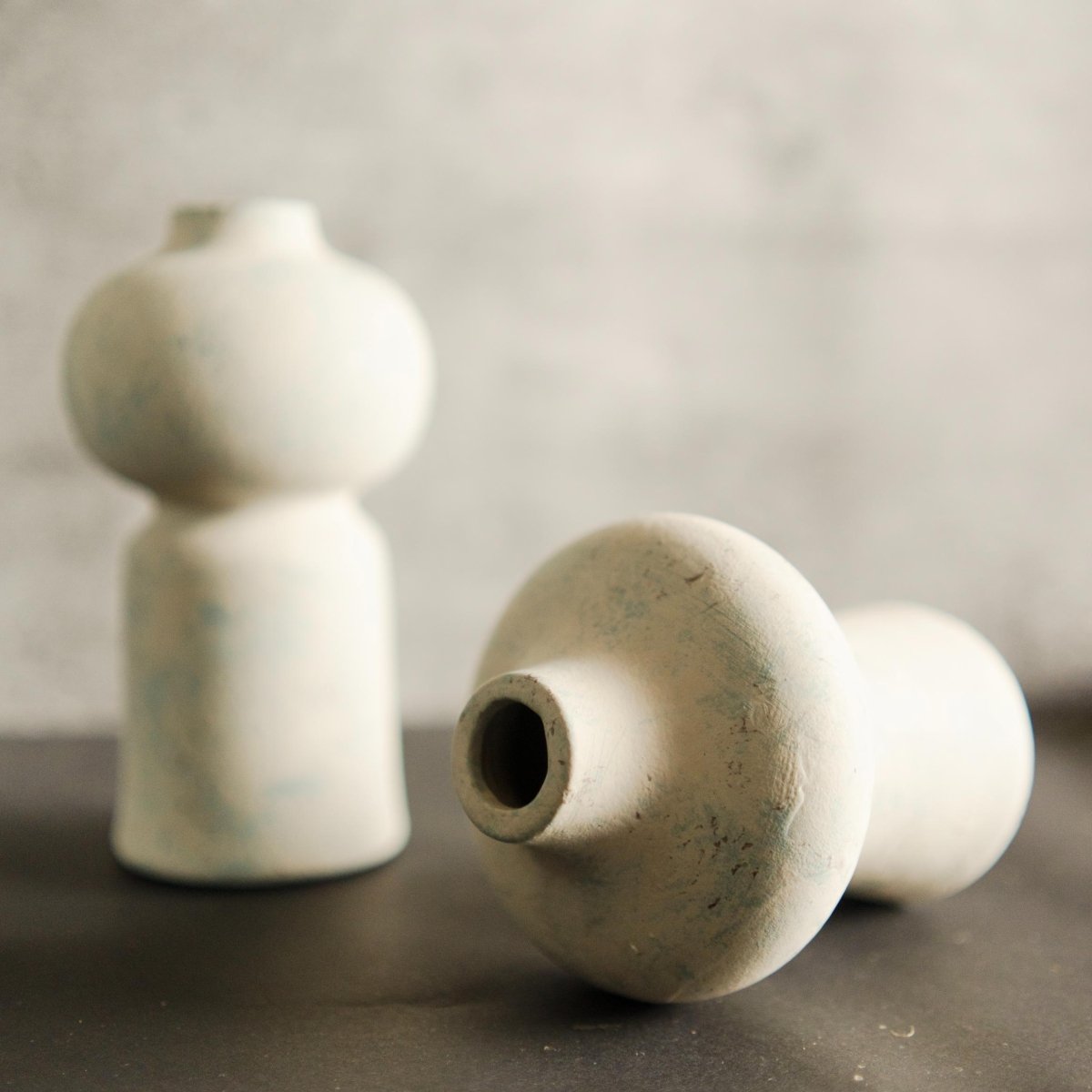 Aqua Heritage - Large Vase for Modern Decor | Verified Sustainable by Brown Living™