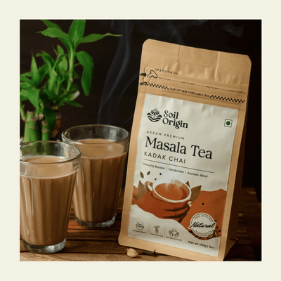 Assam Masala Tea | Kadak & Aromatic | Immunity Booster – Tea on Brown Living™. SKU: SOB0AMT0G250. Img 6.