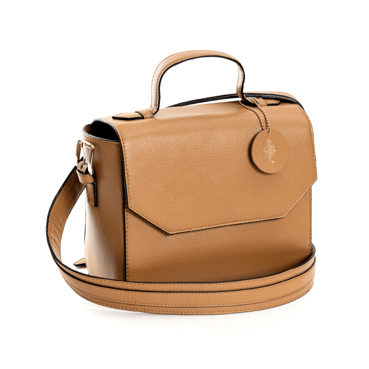 Asteria (Caramel) | Women's Bag made with Apple Leather | Verified Sustainable by Brown Living™