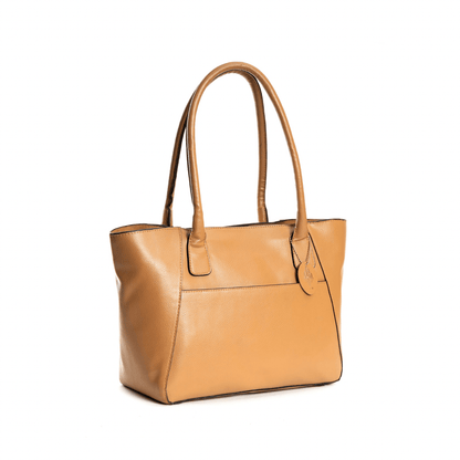 Athena (Caramel) | Women's Bag Made with Cactus Leather | Verified Sustainable by Brown Living™