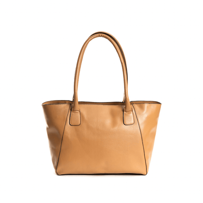 Athena (Caramel) | Women's Bag Made with Cactus Leather | Verified Sustainable by Brown Living™