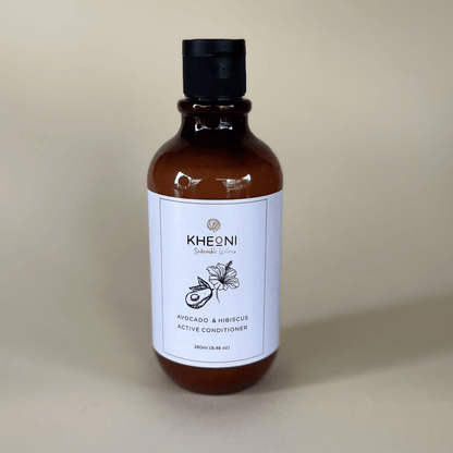Avocado Hibiscus Active Hair Conditioner – Hair Conditioner by Kheoni available on Brown Living™. . SKU: FFCOAH280L. Img 6.