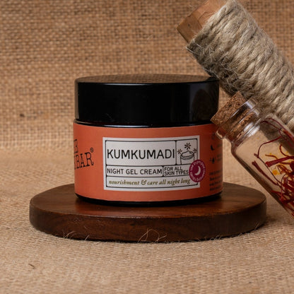 Ayurvedic Kumkumadi Gel Cream for Natural Glow | Verified Sustainable by Brown Living™
