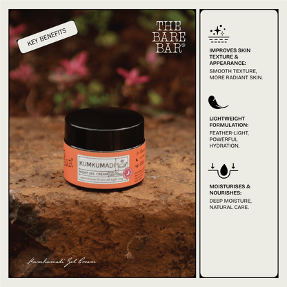 Ayurvedic Kumkumadi Gel Cream for Natural Glow | Verified Sustainable by Brown Living™