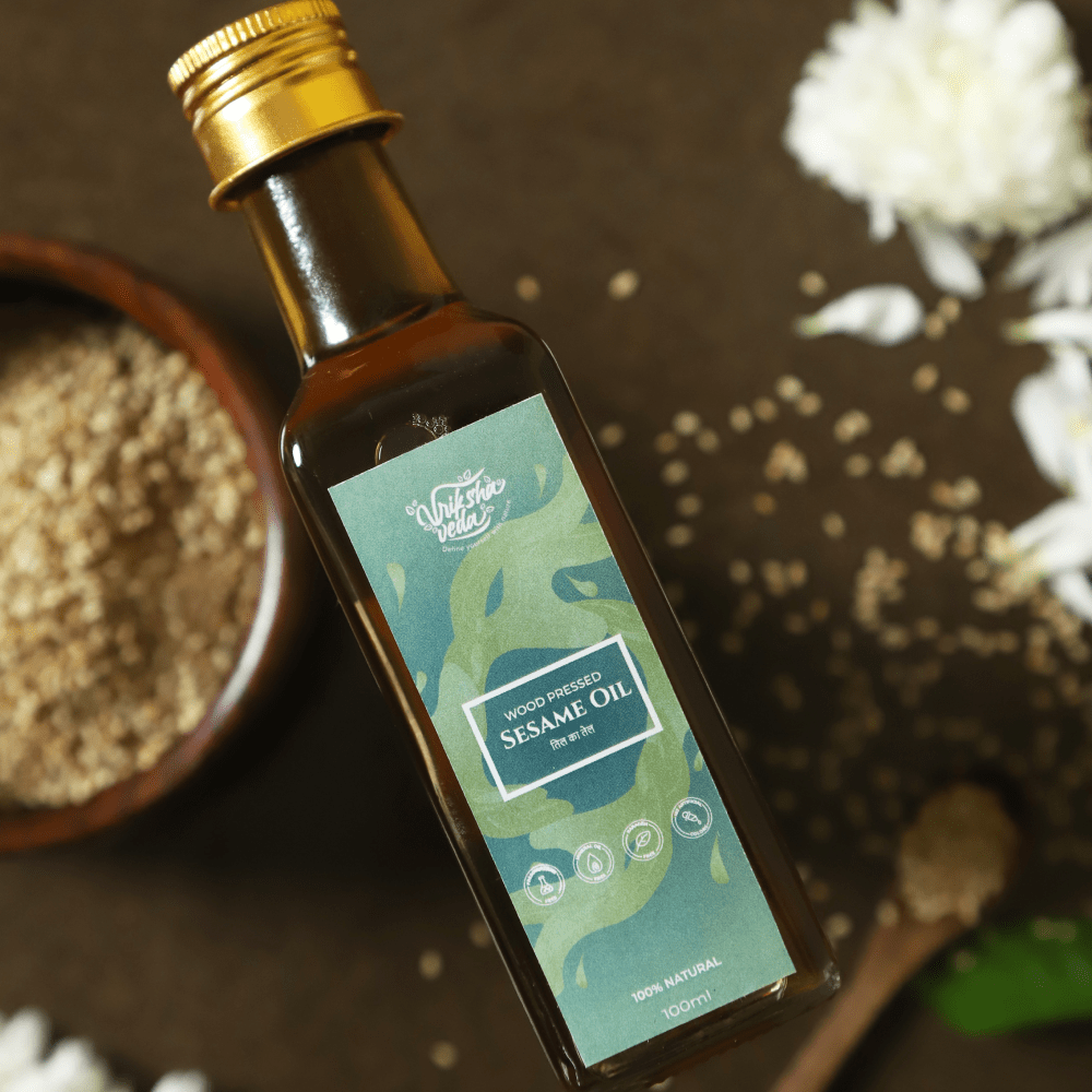 Ayurvedic Sesame Oil - The King of Oil - 100 ml | Verified Sustainable by Brown Living™