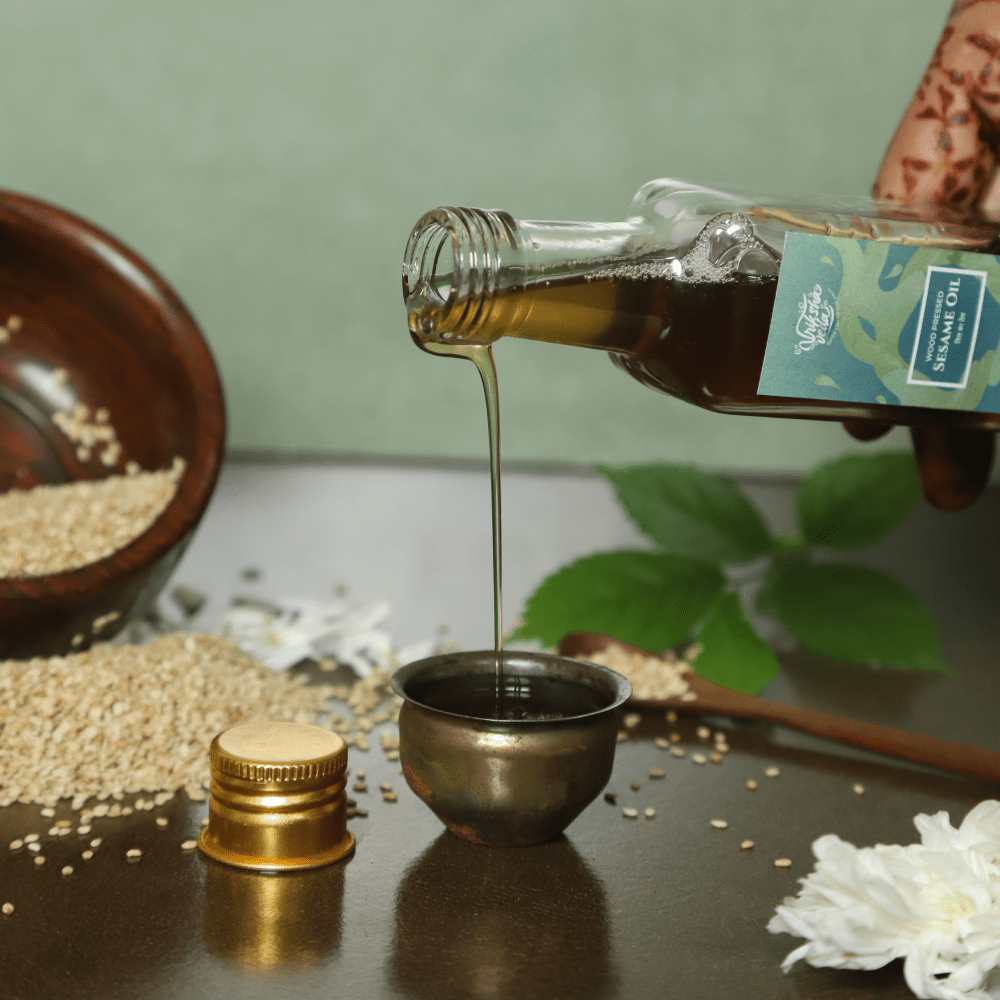 Ayurvedic Sesame Oil - The King of Oil - 100 ml | Verified Sustainable by Brown Living™