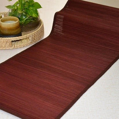 Bamboo Plain Table Runner – Table Linens on Brown Living™. SKU: BAPRUN030J. Img 7.