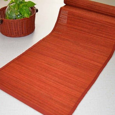 Bamboo Plain Table Runner – Table Linens on Brown Living™. SKU: BAPRUN030I. Img 12.