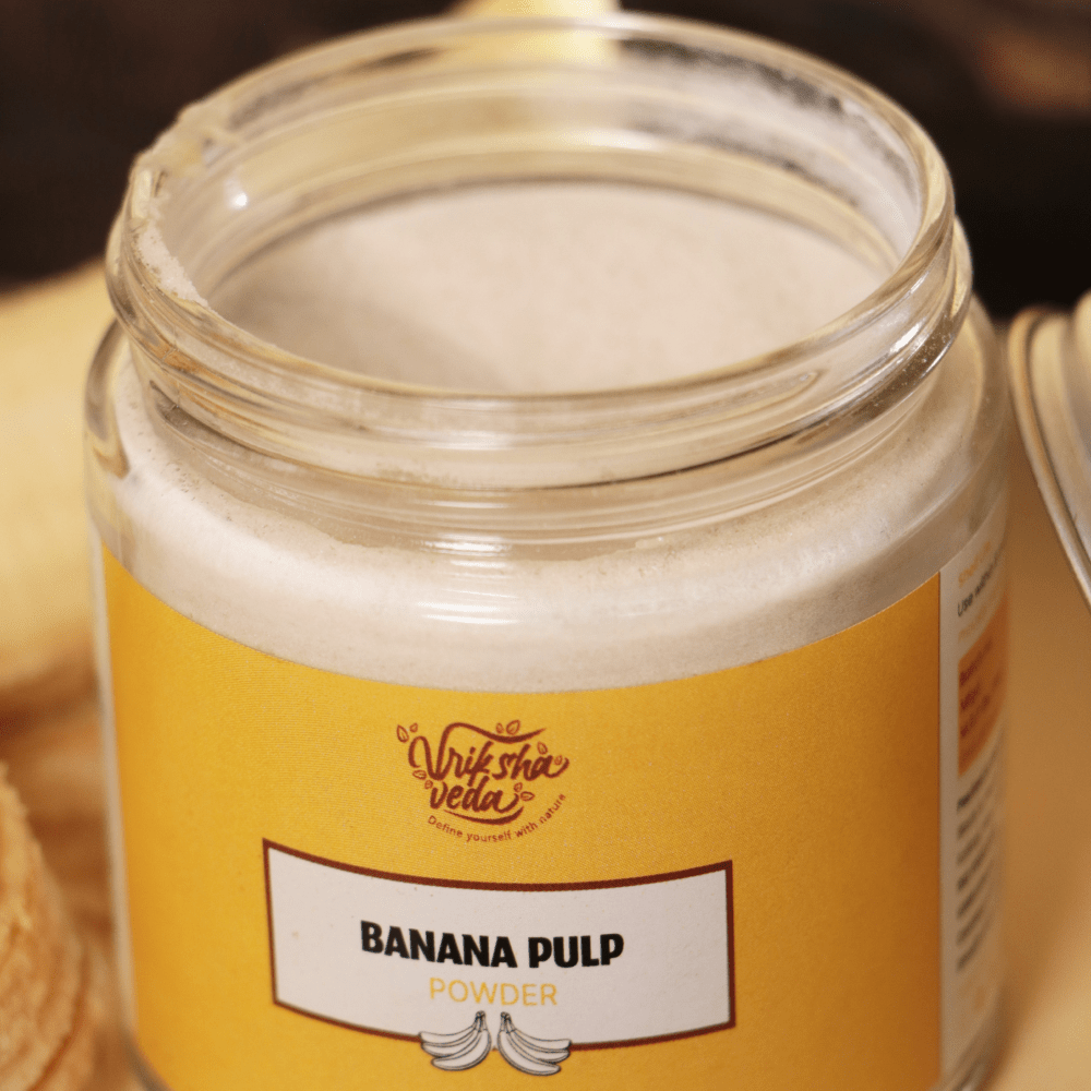 Banana Pulp Powder for Skin & Hair I 70 gms | Verified Sustainable by Brown Living™