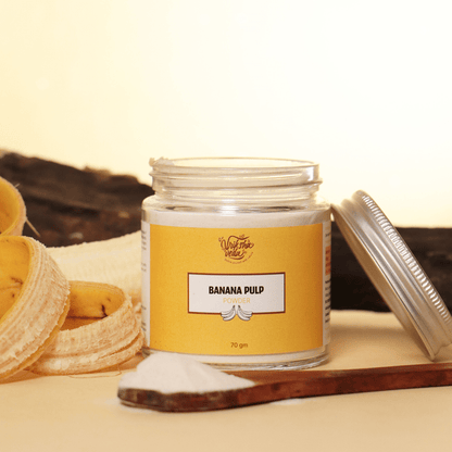 Banana Pulp Powder for Skin & Hair I 70 gms | Verified Sustainable by Brown Living™