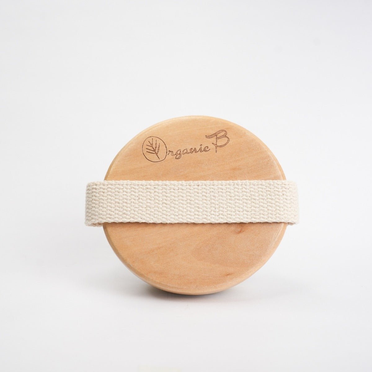 Beach Wood Body Scrubber Dry Brush - Round Shaped | Verified Sustainable by Brown Living™