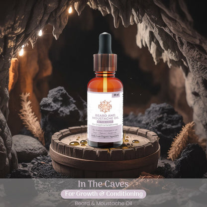 Beard & Mustache Oil | In the Cave | Verified Sustainable by Brown Living™