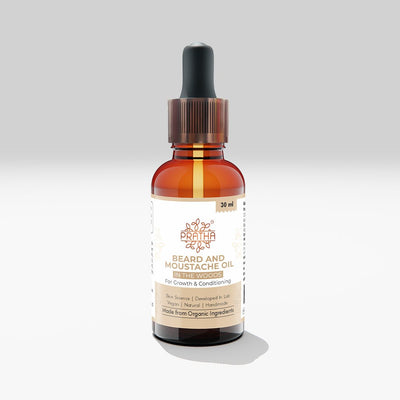 Beard & mustache Oil | In the Woods – Beard Oil on Brown Living™. SKU: pnhpl - boil - 001. Img 1.