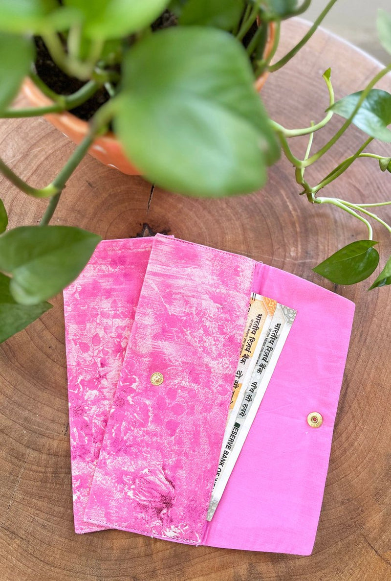 Beauty Of Pink Money Envelope - Set of 2 | Verified Sustainable by Brown Living™