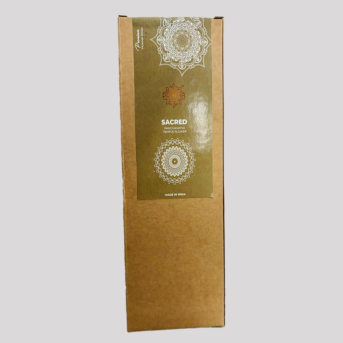 Bee Happy Incense stick Panchgavya Temple flower – Sacred ( 60 sticks ) | Verified Sustainable by Brown Living™