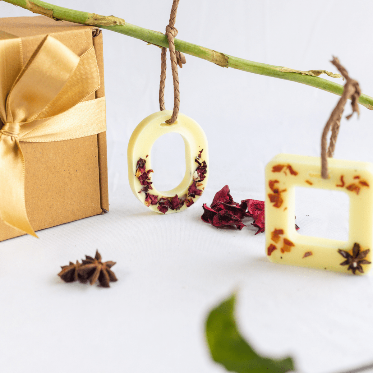 Beeswax Fragrance Bars for Lasting Aroma - Set of 2 | Verified Sustainable by Brown Living™