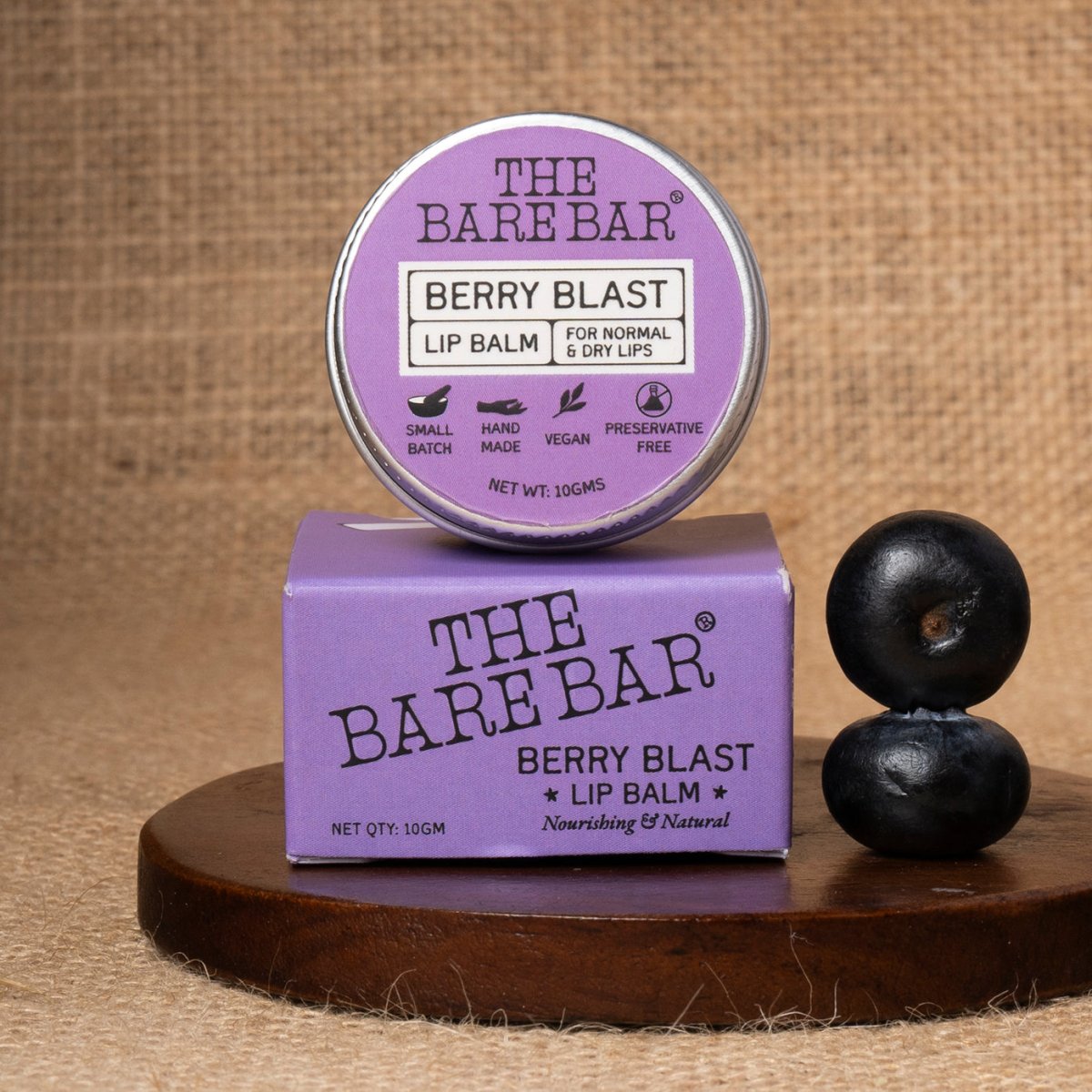 Berry Blast Lip Balm for Soft and Flavored Lips | Verified Sustainable by Brown Living™