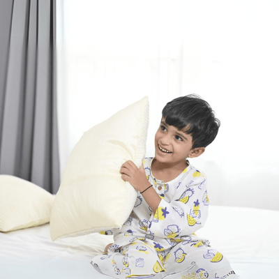 100% Cotton Berry Bliss Kids Kurta & Pants Set – Kids Nightwear on Brown Living™. SKU: BBS23H1. Img 4.