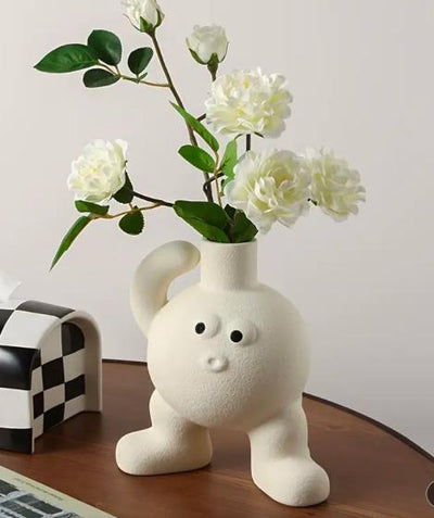 Big Feet Flower Vase - Scratching Head Quirky Decor – Home Decor on Brown Living™. SKU: V - 292. Img 3.