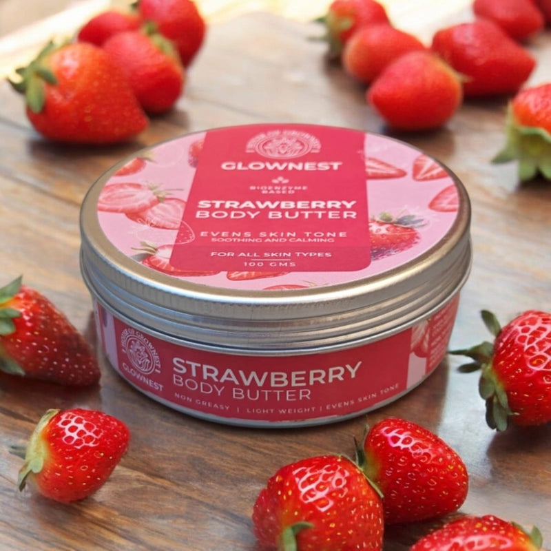 Bioenzyme Based Strawberry Body Butter | Verified Sustainable by Brown Living™