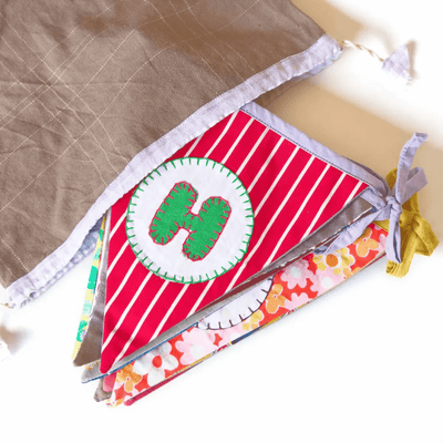 Birthday Combo - Happy Birthday Banner + Personalised Name Banner – Wall Decor on Brown Living™. SKU: UMW - BUNTING - COMBO - HB - PRSN - 01. Img 2.