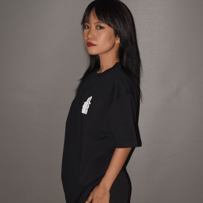 Black Ryū T-Shirt - 240 Gsm | Verified Sustainable by Brown Living™