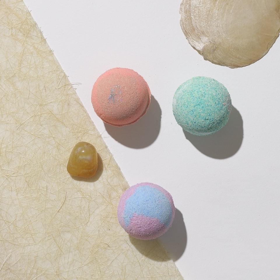 Bloom box - Set of Three Assorted Pedicure bombs | Verified Sustainable by Brown Living™