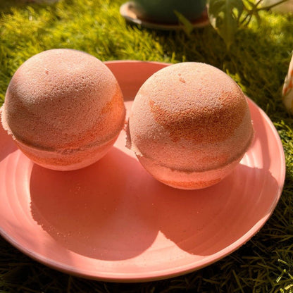 Blooming Rose & Peony Bath Bomb With Natural Clays | Verified Sustainable by Brown Living™